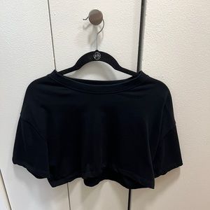 Black Zara Crop Top